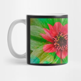 Dahlia, Dahlia, abstract, colorful, flower, bloom Mug